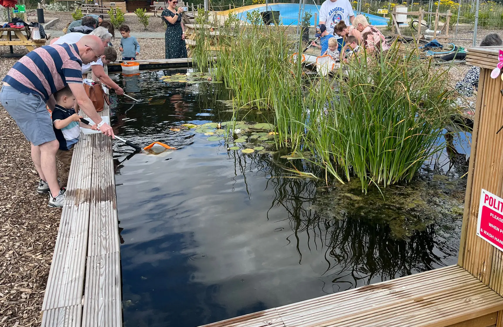 Wildlife and dipping ponds